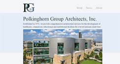 Desktop Screenshot of polkinghorngrouparchitects.com